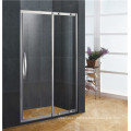 Interior sliding shower door aluminum parts for bathroom